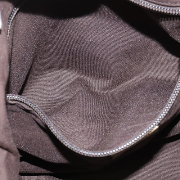 GUCCI GG Canvas Sherry Line Shoulder Bag Beige Gold 181092 Auth 150514