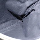 GUCCI GG Canvas Sherry Line Shoulder Bag Gray Silver 145857 Auth 150515-19