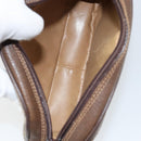 GUCCI GG Supreme Web Sherry Line Shoulder Bag PVC Beige Red Green Auth 150518-17