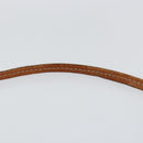 Christian Dior Trotter Canvas Romantic Chain Bag PVC Brown Silver Auth 150521-8