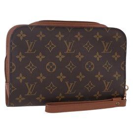 LOUIS VUITTON Monogram Orsay Clutch Bag M51790 LV Auth 150526