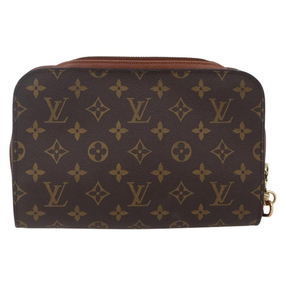 LOUIS VUITTON Monogram Orsay Clutch Bag M51790 LV Auth 150526