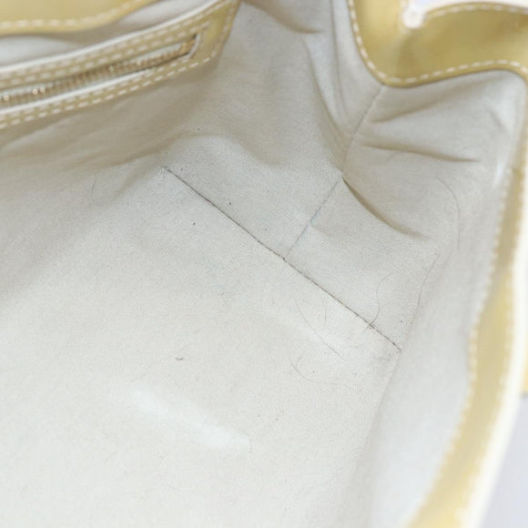 LOUIS VUITTON Monogram Vernis Wilshire PM Hand Bag Broncorail M91452 Auth 150528