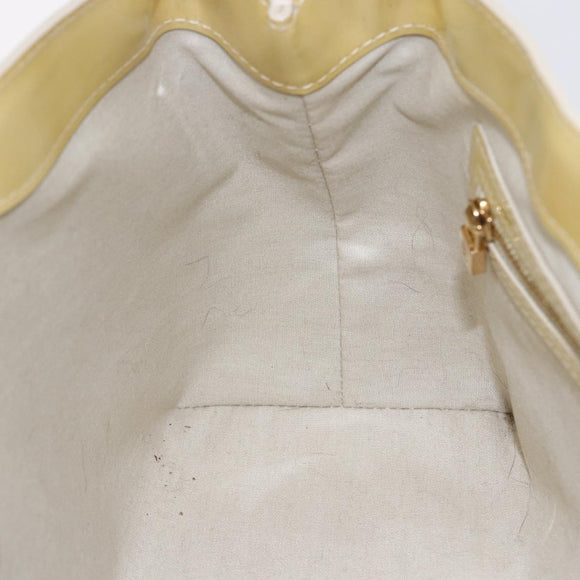 LOUIS VUITTON Monogram Vernis Wilshire PM Hand Bag Broncorail M91452 Auth 150528