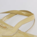 LOUIS VUITTON Monogram Vernis Wilshire PM Hand Bag Broncorail M91452 Auth 150528-8