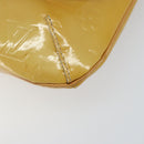 LOUIS VUITTON Monogram Vernis Thompson Street Bag Beige M91301 LV Auth 150529-11