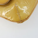 LOUIS VUITTON Monogram Vernis Thompson Street Bag Beige M91301 LV Auth 150529-12