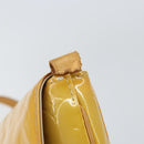 LOUIS VUITTON Monogram Vernis Thompson Street Bag Beige M91301 LV Auth 150529-15