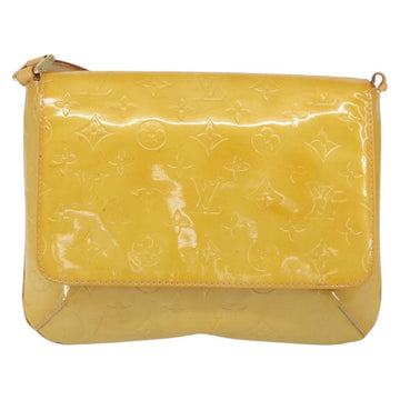 LOUIS VUITTON Monogram Vernis Thompson Street Bag Beige M91301 LV Auth 150529 - 0