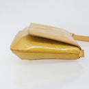 LOUIS VUITTON Monogram Vernis Thompson Street Bag Beige M91301 LV Auth 150529-4