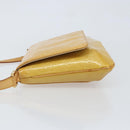 LOUIS VUITTON Monogram Vernis Thompson Street Bag Beige M91301 LV Auth 150529-6