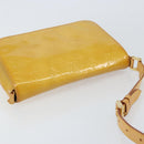 LOUIS VUITTON Monogram Vernis Thompson Street Bag Beige M91301 LV Auth 150529-7