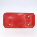 LOUIS VUITTON Monogram Vernis Alma GM Hand Bag Rose Pop M93625 LV Auth 150530-5