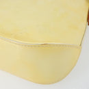 LOUIS VUITTON Monogram Vernis Minna Street Shoulder Bag Perle M91509 Auth 150531-15