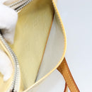 LOUIS VUITTON Monogram Vernis Minna Street Shoulder Bag Perle M91509 Auth 150531-21