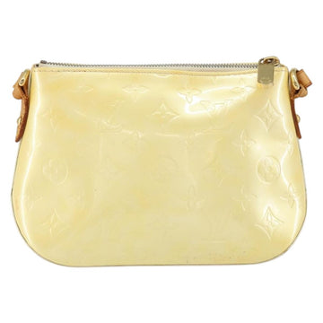 LOUIS VUITTON Monogram Vernis Minna Street Shoulder Bag Perle M91509 Auth 150531 - 0