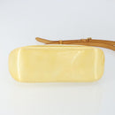 LOUIS VUITTON Monogram Vernis Minna Street Shoulder Bag Perle M91509 Auth 150531-5