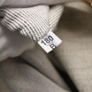 PRADA Canapa PM Hand Bag Canvas Gray Gold Auth 150536-22