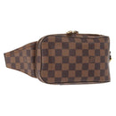 LOUIS VUITTON Damier Ebene Geronimos Shoulder Bag N51994 LV Auth 150537-1