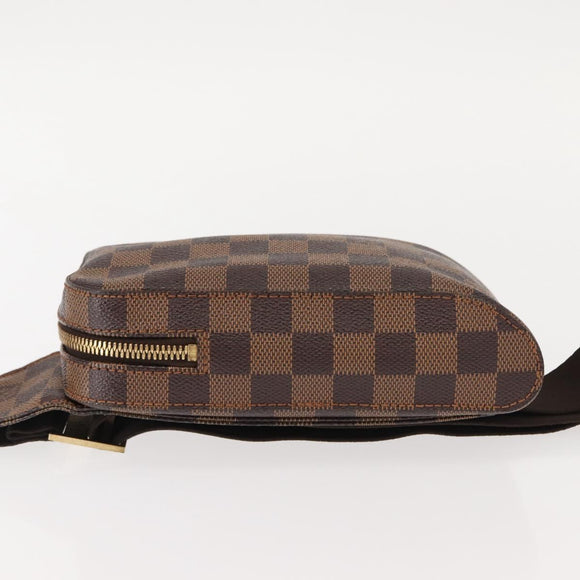 LOUIS VUITTON Damier Ebene Geronimos Shoulder Bag N51994 LV Auth 150537