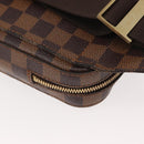 LOUIS VUITTON Damier Ebene Geronimos Shoulder Bag N51994 LV Auth 150537-18