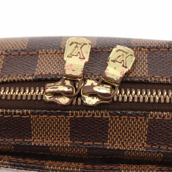 LOUIS VUITTON Damier Ebene Geronimos Shoulder Bag N51994 LV Auth 150537