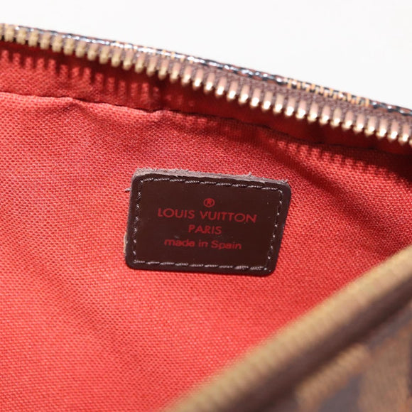 LOUIS VUITTON Damier Ebene Geronimos Shoulder Bag N51994 LV Auth 150537