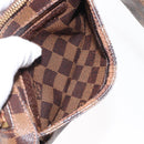 LOUIS VUITTON Damier Ebene Geronimos Shoulder Bag N51994 LV Auth 150537-22