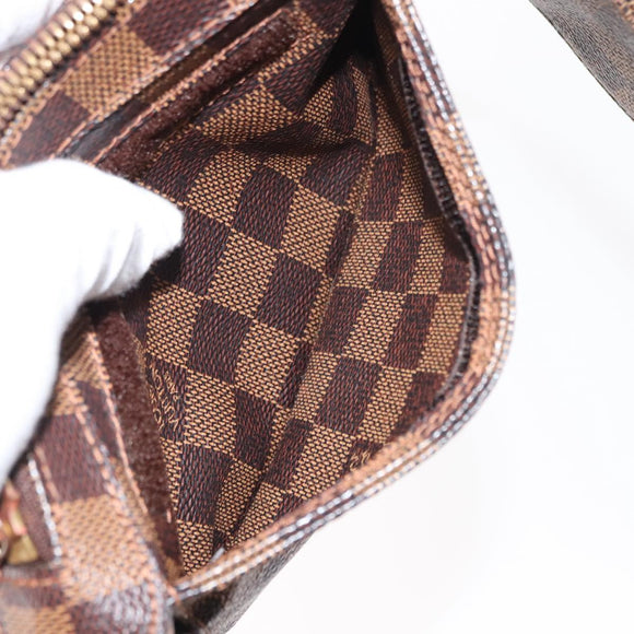 LOUIS VUITTON Damier Ebene Geronimos Shoulder Bag N51994 LV Auth 150537