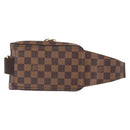 LOUIS VUITTON Damier Ebene Geronimos Shoulder Bag N51994 LV Auth 150537-2
