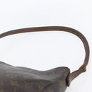 LOUIS VUITTON Monogram Looping GM Schultertasche M51145 LV Auth 150539-14