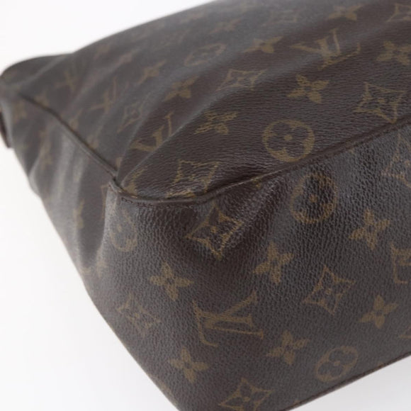 LOUIS VUITTON Monogram Looping GM Schultertasche M51145 LV Auth 150539