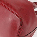 LOUIS VUITTON Epi Petit Noe Shoulder Bag Red M44107 LV Auth 150540-15