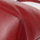 LOUIS VUITTON Epi Petit Noe Shoulder Bag Red M44107 LV Auth 150540-17