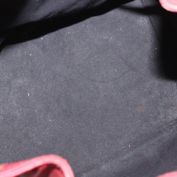 LOUIS VUITTON Epi Petit Noe Shoulder Bag Red M44107 LV Auth 150540