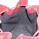 LOUIS VUITTON Epi Petit Noe Shoulder Bag Red M44107 LV Auth 150540-22