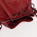 LOUIS VUITTON Epi Petit Noe Shoulder Bag Red M44107 LV Auth 150540-7
