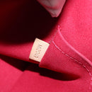 LOUIS VUITTON Monogram Vernis Alma GM Hand Bag Pomme D'amour M93596 Auth 150541-12