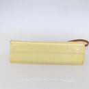 LOUIS VUITTON Monogram Vernis Roxbury Drive Hand Bag Perle M91374 Auth 150542-5