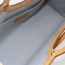 LOUIS VUITTON Monogram Vernis Roxbury Drive Hand Bag Perle M91374 Auth 150542-11