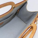 LOUIS VUITTON Monogram Vernis Roxbury Drive Hand Bag Perle M91374 Auth 150542-19