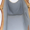 LOUIS VUITTON Monogram Vernis Roxbury Drive Hand Bag Perle M91374 Auth 150542-20