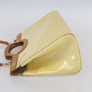 LOUIS VUITTON Monogram Vernis Roxbury Drive Hand Bag Perle M91374 Auth 150542-4