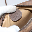 GUCCI GG Supreme Web Sherry Line Shoulder Bag PVC Beige Red Auth 150543-18