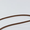 GUCCI GG Supreme Web Sherry Line Shoulder Bag PVC Beige Red Auth 150543-8