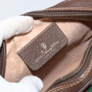 GUCCI GG Supreme Web Sherry Line Bag PVC Beige Red 156 02 066 Auth 150544-16