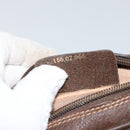 GUCCI GG Supreme Web Sherry Line Bag PVC Beige Red 156 02 066 Auth 150544-20