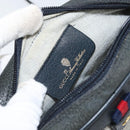 GUCCI GG Supreme Sherry Line Shoulder Bag PVC Navy Red 89 02 066 Auth 150546-16