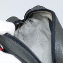 GUCCI GG Supreme Sherry Line Shoulder Bag PVC Navy Red 89 02 066 Auth 150546-19