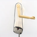 GUCCI GG Supreme Sherry Line Shoulder Bag PVC Navy Red 89 02 066 Auth 150546-21